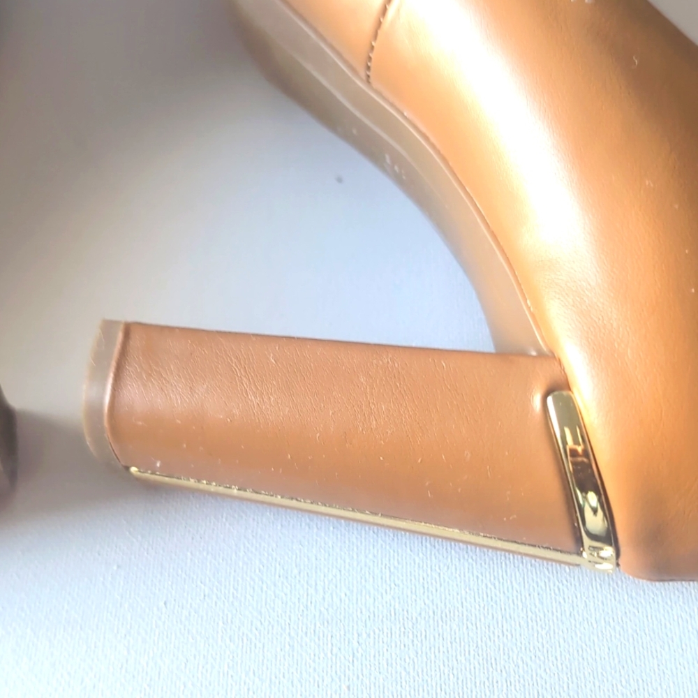 Michael Kors Elegant Tan/Nude Women's Pumps Size 8.5 - Picture 9 of 16